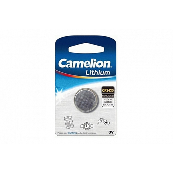 Эл. пит. CR2430 BL1 Camelion (1/10)