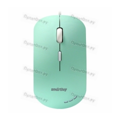 Мышь проводная Smartbuy 288 бесшумная зеленый (1/40)