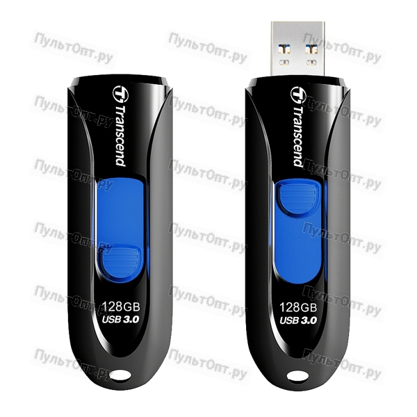 USB 3.0 128GB Transcend JetFlash 790 чёрный
