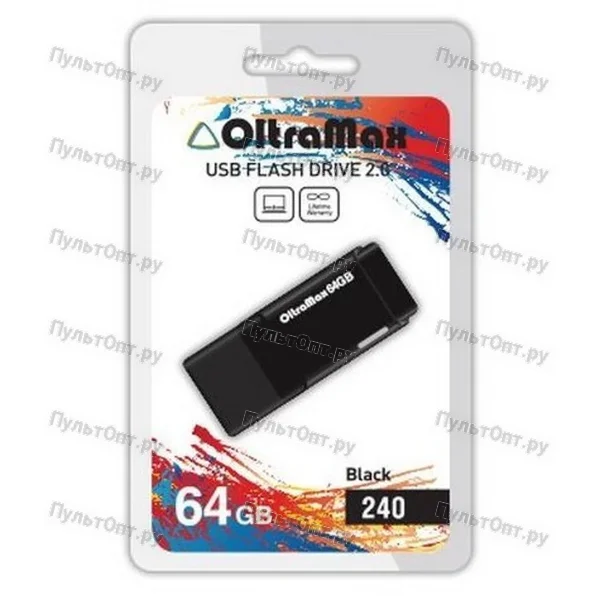 USB 64GB OltraMax 240 чёрный