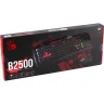 Клавиатура + мышь A4 Bloody B2500 клав черный мышь черный USB LED
