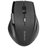 Мышь Defender Accura MM-365, черная, беспроводная, 6 кнопок, 800-1600 dpi, USB.