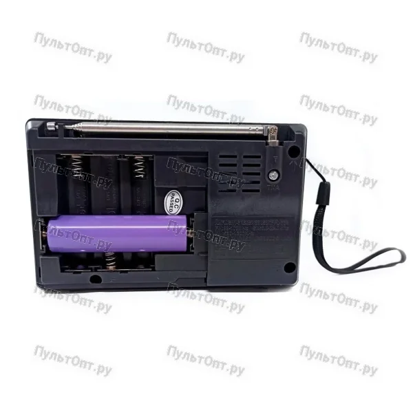 Радиоприемник XBSONTEC XB-1780URT пластик microSD USB/Jack3.5 красный (1/40)