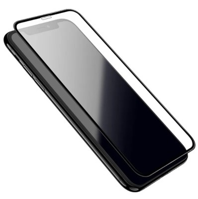Защитное стекло Hoco G5 для Apple iPhone XS MAX/11 Pro 2.5D 0.33мм глянцевое 10шт черный (1/36)