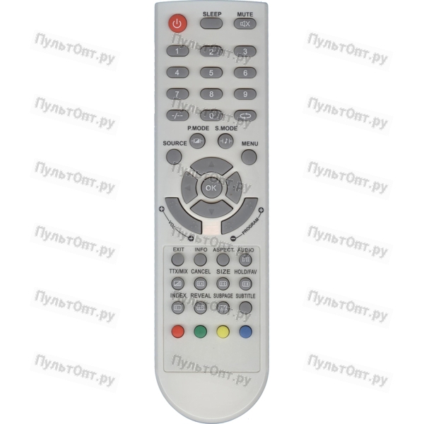 Пульт Huayu для Mystery TV6 (H-LCD2216, MTV-1605W) белый