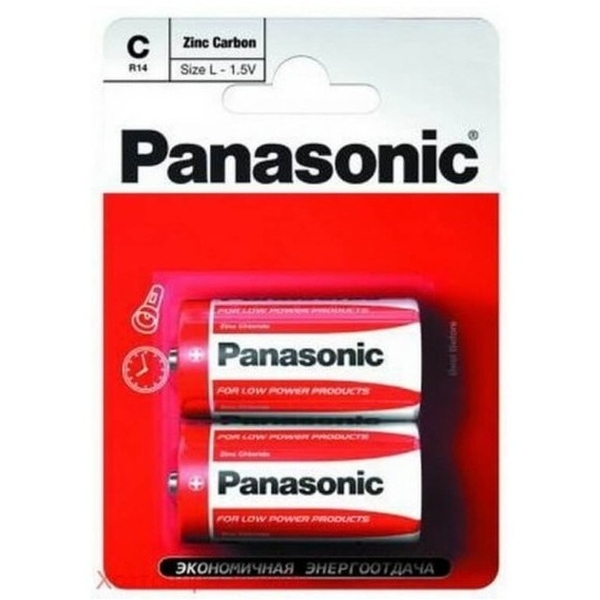 Эл. пит. C сол. BL2 Panasonic Zinc Carbon (24/120)
