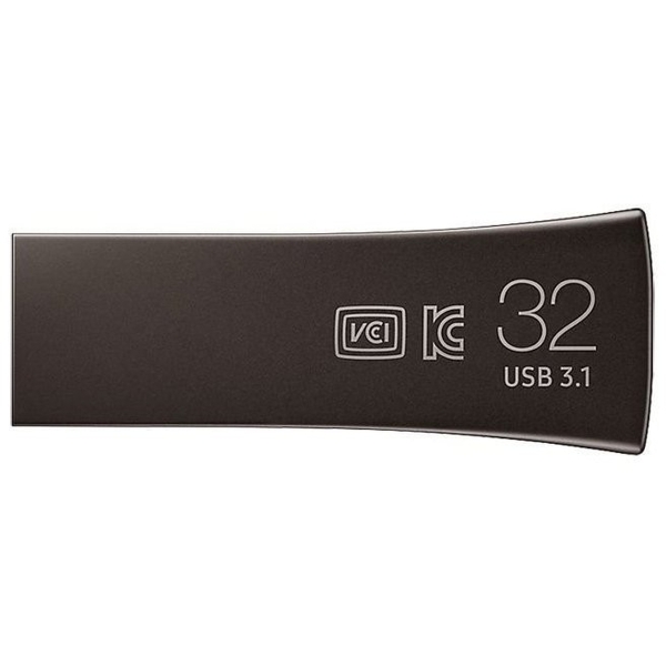 USB 3.1 32GB Samsung Bar Plus темно-серый